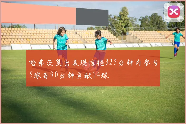 哈弗茨复出表现惊艳325分钟内参与5球每90分钟贡献14球